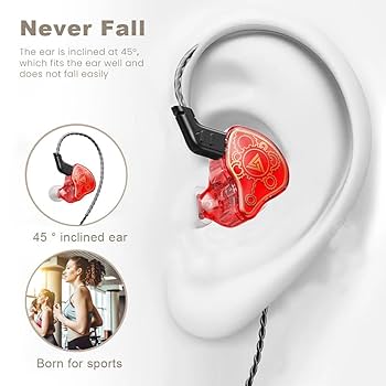 Amazon.co.jp: Yeabomy 有線ゲーミングイヤホン QKZ Hi7T